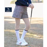 ライトグレー(111) | 【ADABAT NAVY】クールチェックプリントキュロット | adabat