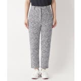 スラブツイードジャージテーパードパンツ | adabat | 詳細画像7 