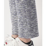 スラブツイードジャージテーパードパンツ | adabat | 詳細画像15 