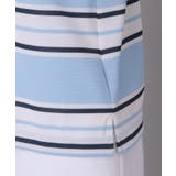 【ADABAT NAVY】ランダムボーダー半袖ポロシャツ | adabat | 詳細画像14 