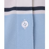 【ADABAT NAVY】ランダムボーダー半袖ポロシャツ | adabat | 詳細画像15 