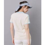 【ADABAT NAVY】ニット切替ポロシャツ | adabat | 詳細画像5 