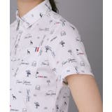 【ADABAT NAVY】ロゴサマープリント半袖ポロシャツ | adabat | 詳細画像21 