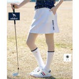 ホワイト(001) | 【ADABAT NAVY】UVカット ポンチAラインスカート | adabat