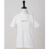 ホワイト(001) | 【ADABAT NAVY】クールタッチロゴラインモックT | adabat