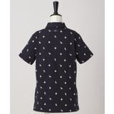 【ADABAT NAVY】モノグラムサッカー半袖ポロシャツ | adabat | 詳細画像3