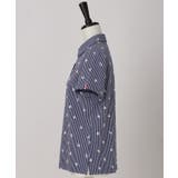 【ADABAT NAVY】モノグラムサッカー半袖ポロシャツ | adabat | 詳細画像8