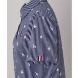 【ADABAT NAVY】モノグラムサッカー半袖ポロシャツ | adabat | 詳細画像13