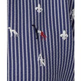 【ADABAT NAVY】モノグラムサッカー半袖ポロシャツ | adabat | 詳細画像15