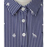 【ADABAT NAVY】モノグラムサッカー半袖ポロシャツ | adabat | 詳細画像16