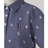 【ADABAT NAVY】モノグラムサッカー半袖ポロシャツ | adabat | 詳細画像17
