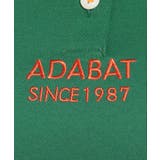 【UVカット／吸水速乾】ロゴデザイン 半袖ポロシャツ | adabat | 詳細画像35 