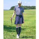 【ADABAT NAVY】接触冷感 ダブルクロスプリーツスカート | adabat | 詳細画像15 