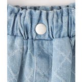 【110-140cm】格子ジャカードデニムショートパンツ | SHOO・LA・RUE | 詳細画像3