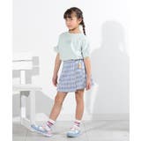 【110-140cm】クマチャーム付きチェックスカパン | SHOO・LA・RUE | 詳細画像1