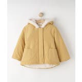 マスタード(033) | 【100-120cm】こびとフードブルゾン | SHOO・LA・RUE