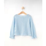 【100-150cm】レースニットソーカーディガン | SHOO・LA・RUE | 詳細画像2 