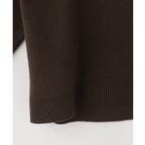 【100-150cm/リンク可/洗濯機可】ウェットライク刺繍ロゴニット | SHOO・LA・RUE | 詳細画像6 