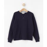 ネイビー(094) | 【100-150cm/リンク可】シンプルだから使いやすい カラーニット | SHOO・LA・RUE