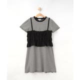 【130-150cm】キャミ付きワンピース | SHOO・LA・RUE | 詳細画像1 