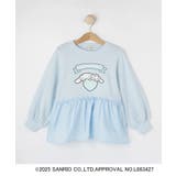 サックスブルー(090) | 【サンリオキャラクターズ】裾切替プルオーバー | SHOO・LA・RUE