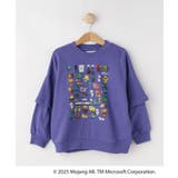 パープル(082) | 【マインクラフト】アソートプリントスウェット | SHOO・LA・RUE