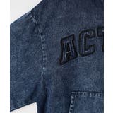 【130-150cm】デニムフードブルゾン | SHOO・LA・RUE | 詳細画像4 