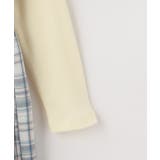 【100-150cm】ジップ使いチェックドッキングワンピース | SHOO・LA・RUE | 詳細画像5 