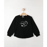 ブラック(019) | 【100-150cm/裏起毛】Aライン アソートスウェット | SHOO・LA・RUE