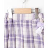 【110-140cm】チャーム付きチェックプリーツスカパン | SHOO・LA・RUE | 詳細画像4 