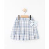 【110-140cm】チャーム付きチェックプリーツスカパン | SHOO・LA・RUE | 詳細画像1 