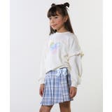 【110-140cm】チャーム付きチェックプリーツスカパン | SHOO・LA・RUE | 詳細画像13 