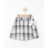 グレー(312) | 【110-140cm】チャーム付きチェックプリーツスカパン | SHOO・LA・RUE