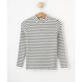 【100-150cm】刺繍ロゴ使いリブロンT | SHOO・LA・RUE | 詳細画像1 