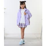 【100-150cm/洗える/男女兼用】スタンドカラー パイピングブルゾン | SHOO・LA・RUE | 詳細画像21 