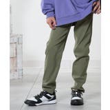 カーキ(029) | 【100-150cm/洗える/男女兼用】ストレッチ カラースキニーパンツ | SHOO・LA・RUE