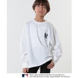 オフホワイト(003) | 【MLB】オーバーサイズロンT | SHOO・LA・RUE