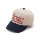 シーズンレスで使える バイカラーツイルキャップ | SHOO・LA・RUE | 詳細画像1 