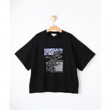 ブラック(019) | 【130-150cm】BOYプリントTシャツ | SHOO・LA・RUE