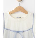 【130-150cm】チュールキャミドッキングTシャツ | SHOO・LA・RUE | 詳細画像3 