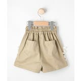 【100-150cm】大人ぽい着こなしに サイドレースアップ ショートパンツ | SHOO・LA・RUE | 詳細画像2 