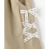 【100-150cm】大人ぽい着こなしに サイドレースアップ ショートパンツ | SHOO・LA・RUE | 詳細画像6 