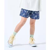 【100-150cm/撥水】上品なボタニカル柄 ハートポケットショートパンツ | SHOO・LA・RUE | 詳細画像8 