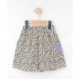 【100-150cm/撥水】サイドポケット総柄ハーフパンツ | SHOO・LA・RUE | 詳細画像1 
