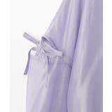 【130-150cm】程よい肌見せが叶う クロップドシアーシャツ | SHOO・LA・RUE | 詳細画像4 