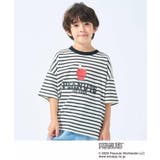 ブラック(319) | 【PEANUTS】ボーダーTシャツ | SHOO・LA・RUE