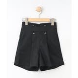 【130-150cm】ハートモチーフに心ときめく ハイウエストショートパンツ | SHOO・LA・RUE | 詳細画像2 