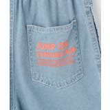 【100-150cm/ひんやり】ゆったりシルエットの デニムハーフパンツ | SHOO・LA・RUE | 詳細画像6 