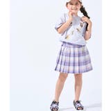【100-150cm】ハートチャーム付きチェックプリーツスカート | SHOO・LA・RUE | 詳細画像8