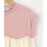 【100-120cm】フラワージャガードドッキングワンピース | SHOO・LA・RUE | 詳細画像4 